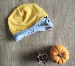 Kape za dojenčke - rumena