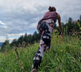 Bombažne pajkice za ženske s cvetličnim vzorcem