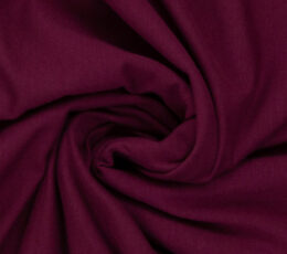 Bombažna prevešanka Enobarvna - bordo - 937
