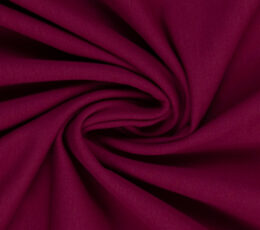 Bombažna prevešanka Enobarvna - jagodna rdeča - 639