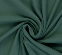 Bombažna prevešanka Enobarvna - smaragdna - 267