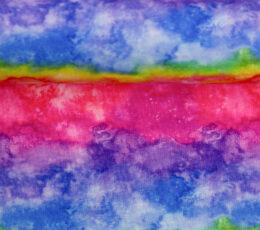 Bombažni jersey Črte - barvite - 9999