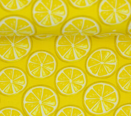 Bombažni jersey Limone – rumena – 312