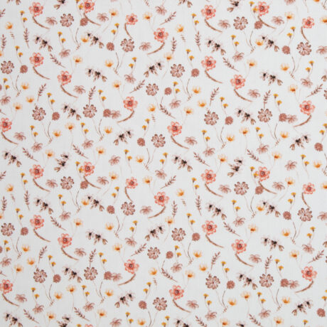 Bombažni jersey rib Cvetlični – bela – 010 (4)